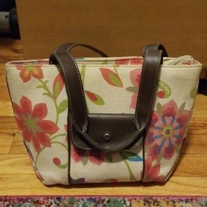 Liz Claiborne Flowers Handbag
